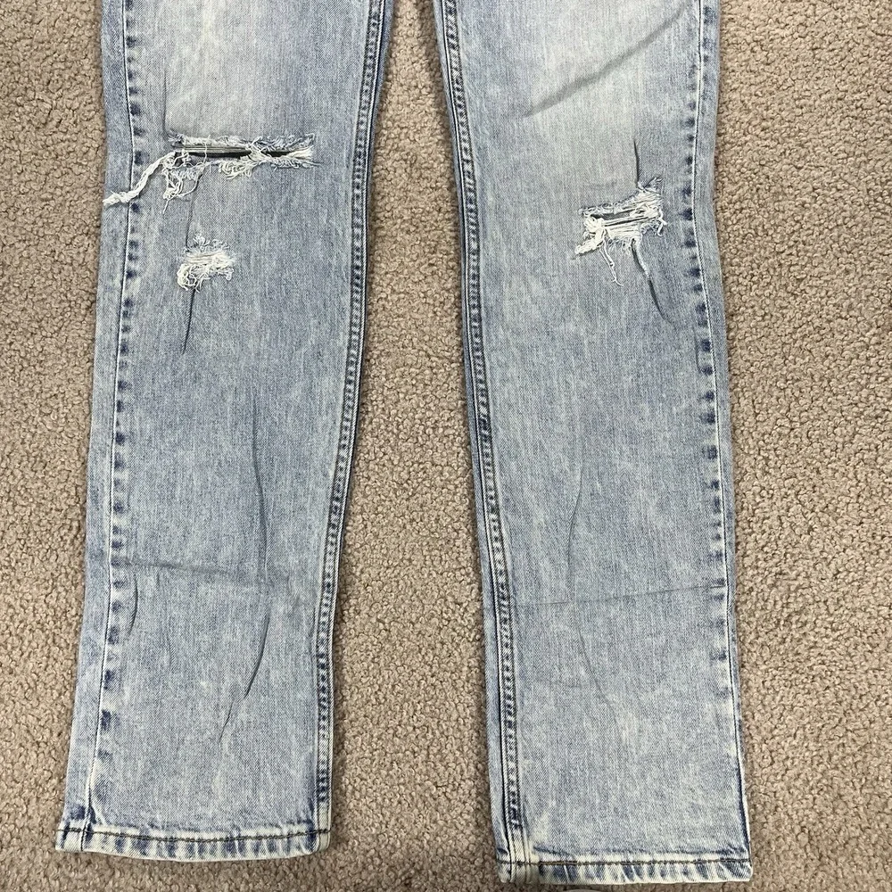 Levis 511 Slim Fit Mens Jeans 32x36 True Fit32x35 Light Wash Distressed FLEX NWT